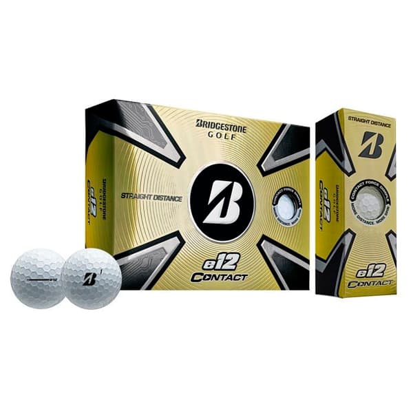 Bridgestone golfboll - 3CWX6D - 2023 Golf e12 kontaktgolfbollar, vit