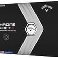 Miniatyrbild 1 av 3: Golfbollar - Callaway - Chrome Soft X - Vit - Blandat - 12 enheter
