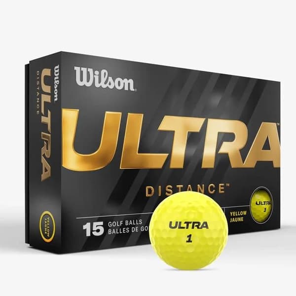 Wilson golfboll - WG2006501 - 25' Ultra golfboll, 15-pack