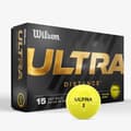 Miniatyrbild 3 av 3: Wilson golfboll - WG2006501 - 25' Ultra golfboll, 15-pack