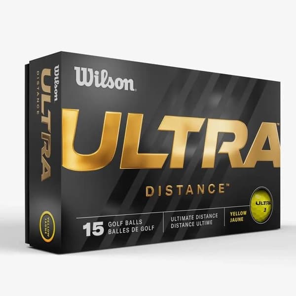 Wilson golfboll - WG2006501 - 25' Ultra golfboll, 15-pack