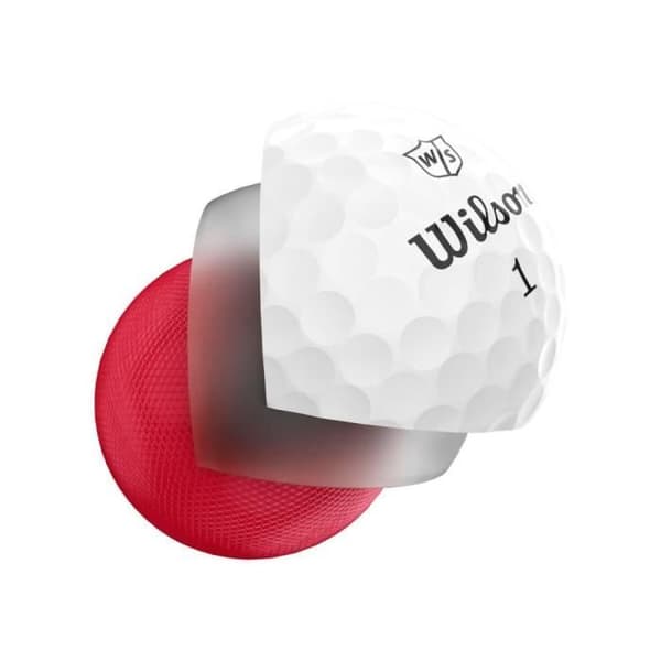 Golfbollar - Wilson - Triad - Färg Vit - Blandat - Optimal prestanda