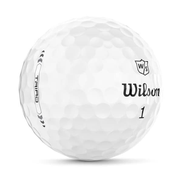 Golfbollar - Wilson - Triad - Färg Vit - Blandat - Optimal prestanda