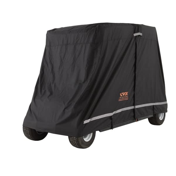 Golfkärryn suojapeite, 600D polyesteriä, säänkestävä, sopii useimpiin 4-paikkaisiin malleihin,108x48x66 tuumaa