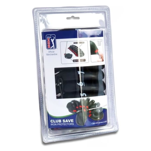PGA TOUR Club Iron Covers - Svart och röd