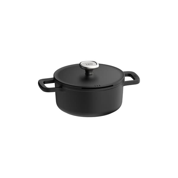 BergHOFF 20 cm Gryta - Phantom-serien med Silikonhandtag & Integrerat Sil-lock