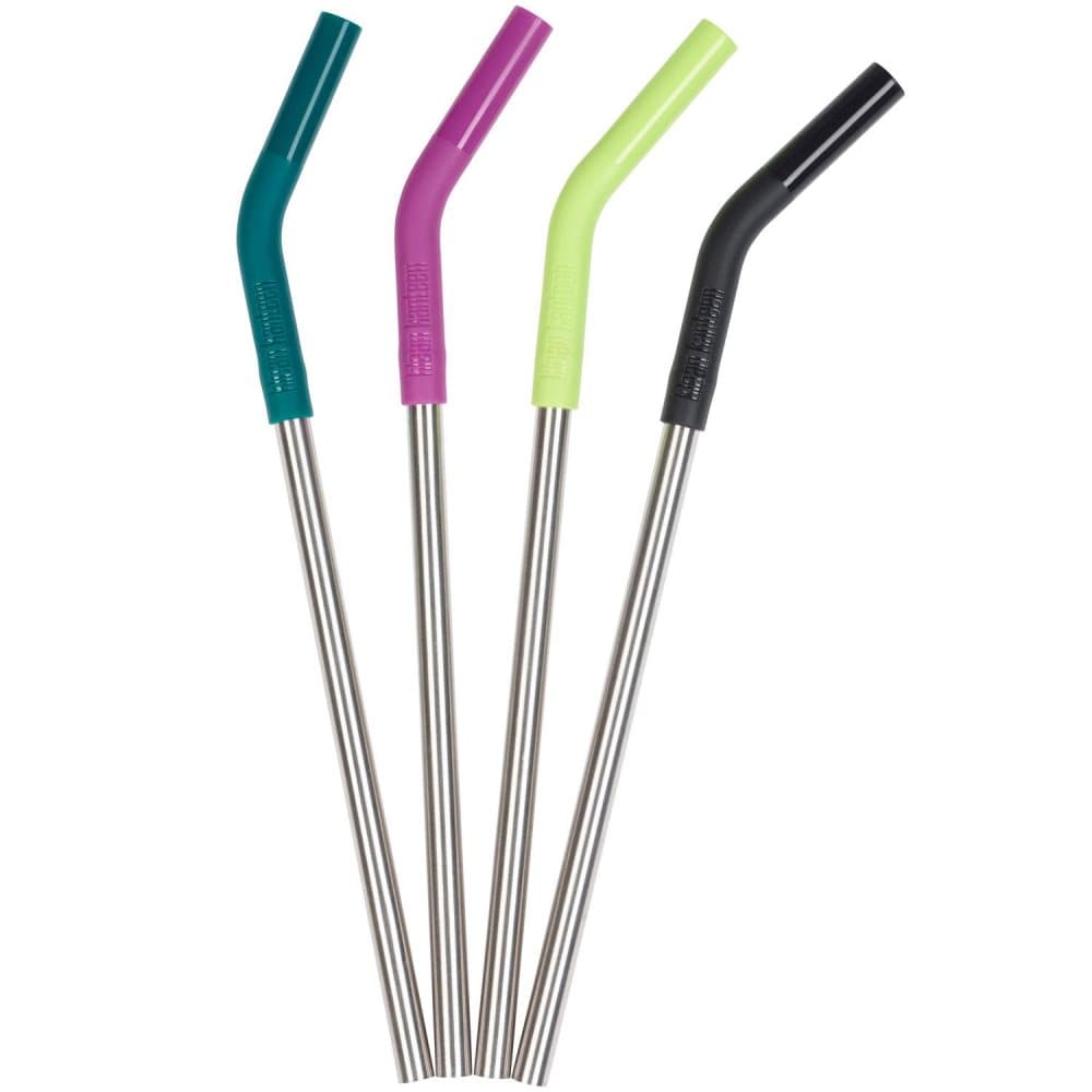 KLEAN KANTEEN Straw 4 Pack - 8mm Multi Color