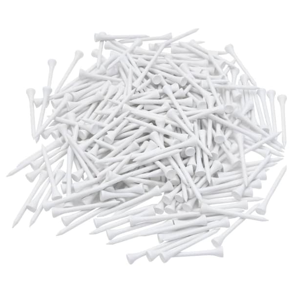 vidaXL golf-tees 1000 stk. 54 mm bambus hvid
