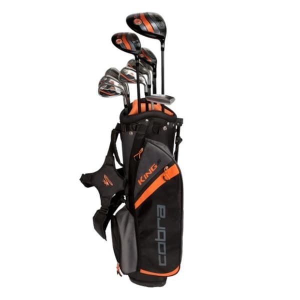 Cobra King golfset för barn 13-15 komplett set RH - grå/orange - CS11
