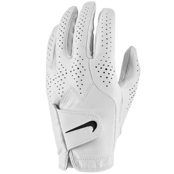 Nike Mens Tour Classic IV Leather Regular Left Hand Golf Glove White M