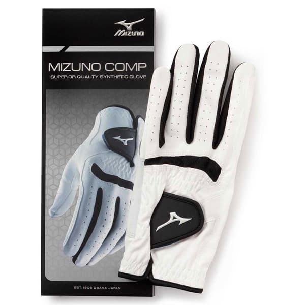 Mizuno Golf Vasemman Käden Golfhanska Comp Valkoinen ML
