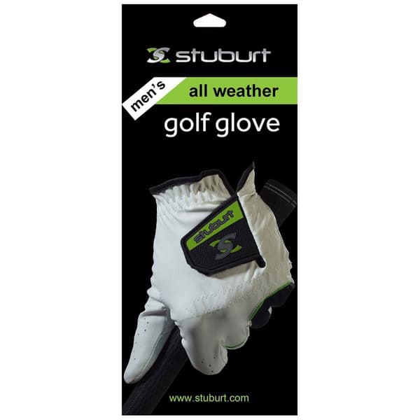 Stuburt Mens All Weather Leather Palm Right Hand Golf Glove