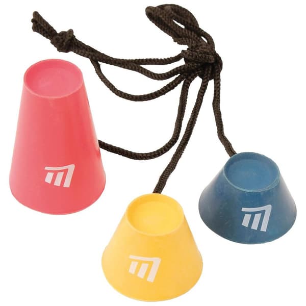 Masters Jumbo Pyramid Golf Tees Red/Yellow/Blue One Size