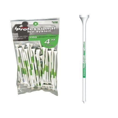 Golftee - Pride - PTS Golf - Pack om 50 - Trä - Grön - 102 mm