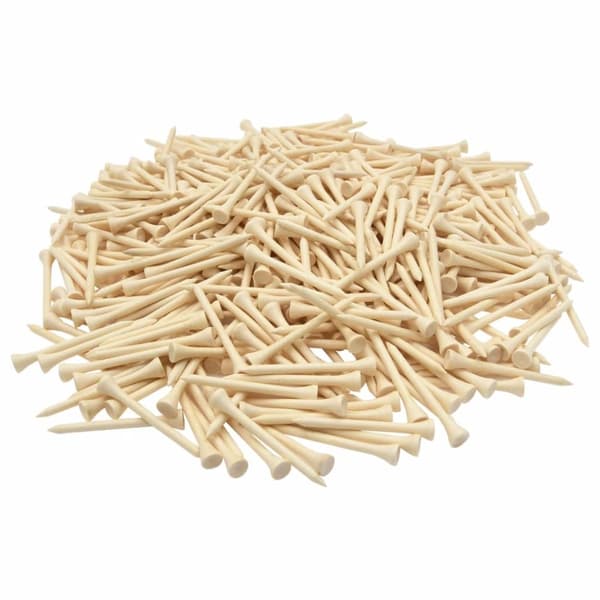 vidaXL golf-tees 1000 stk. 54 mm bambus -  Golftees