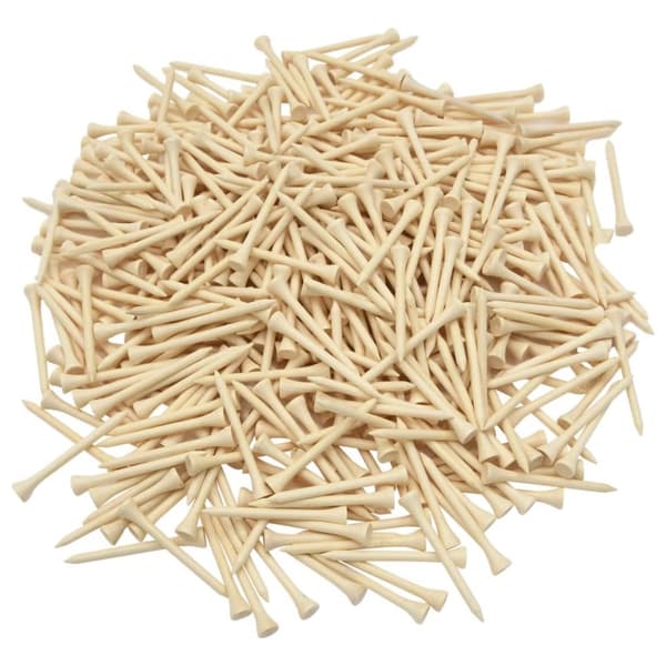 vidaXL golf-tees 1000 stk. 54 mm bambus -  Golftees