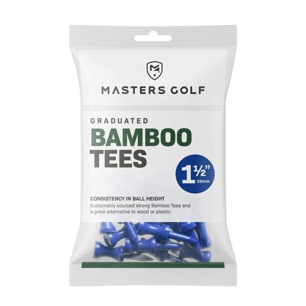Masters Bambu Graduated Golf Tees (Förpackning med 25 st)