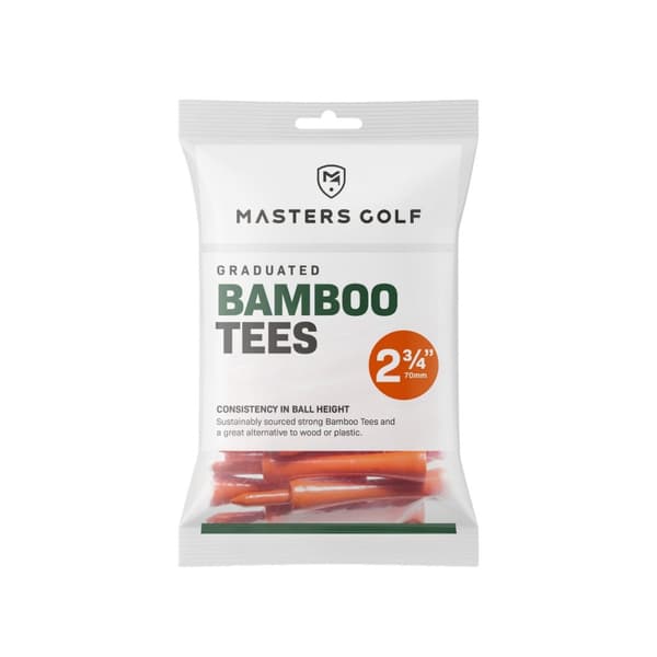Masters Bamboo Graduated Golf Tees (Pack of 20)