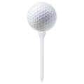 Miniatyrbild 2 av 2: Golfpeggar 1000 st vit 83 mm bambu