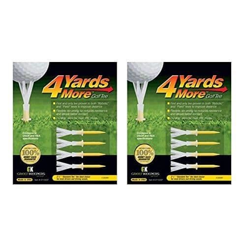 4 Yards More Golf Tee 4-pack Standard 2 3-4 (2 Count)