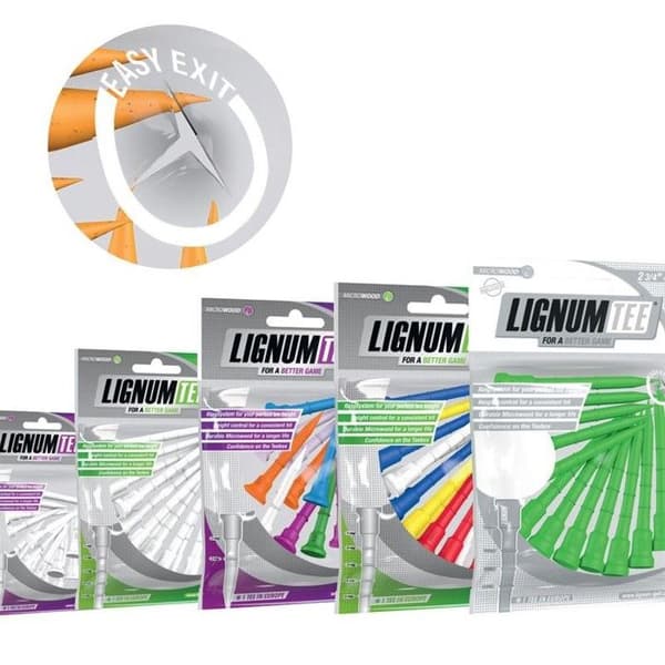 LIGNUM Tee-system Set om 12-Multicolor 82 mm - TELT8212