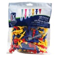 Miniatyrbild 3 av 3: Golf Tees - PGA TOUR - Paket med 200 - Flerfärgad - 6 olika storlekar - Höjdjustering