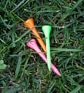 Miniatyrbild 3 av 3: Pride Golf Tee - PG2185005 - 2-1/8" cm Deluxe Tee - Påse med 50, Citrus Mixed Colors, 50 Count