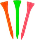 Miniatyrbild 2 av 3: Pride Golf Tee - PG2185005 - 2-1/8" cm Deluxe Tee - Påse med 50, Citrus Mixed Colors, 50 Count