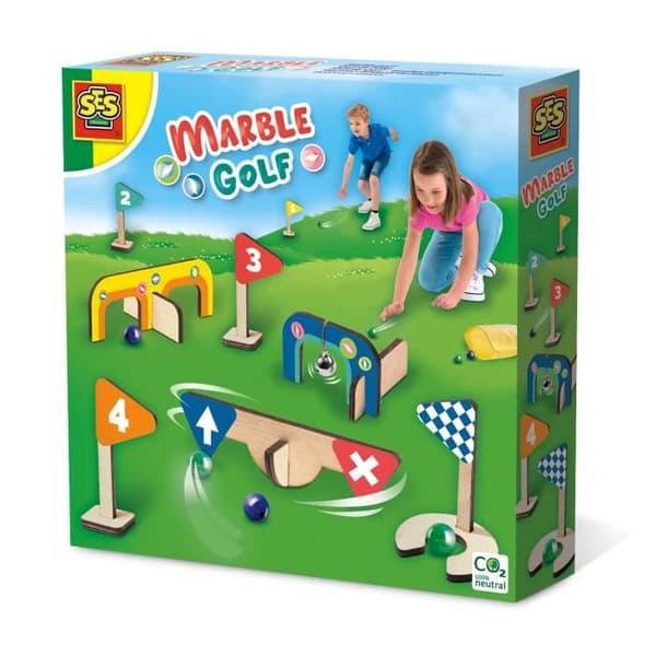Ballgolf - Minigolf i trä