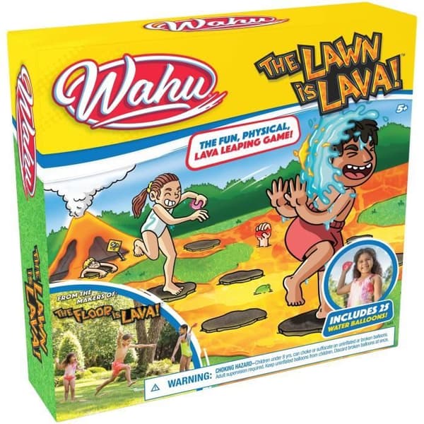 Taitopeli - GOLIATH - Lattia on laavaa! Ulkoilmaversio