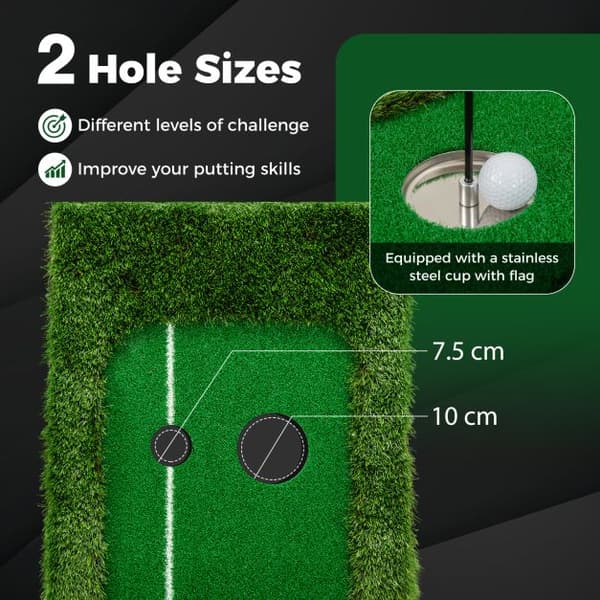 Golfmatta, 300x50 cm, Grön