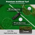 Miniatyrbild 8 av 8: Golfmatta, 300x50 cm, Grön