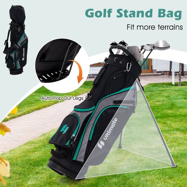 Golfklubbpaket, 11" x 7.5", Blå