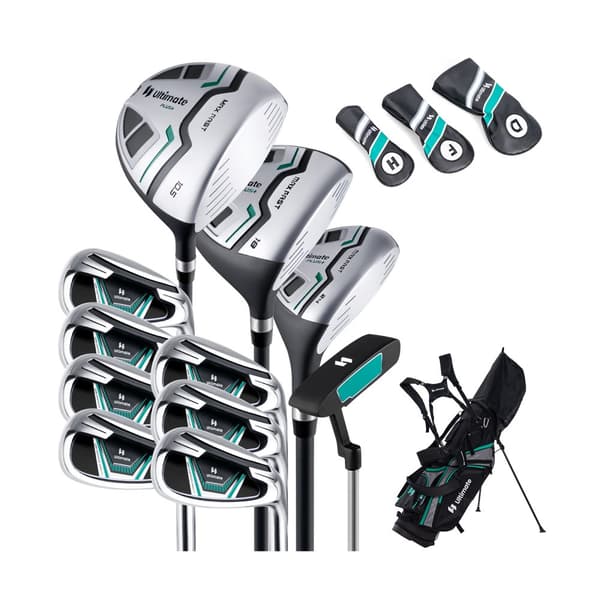 Golfklubbpaket, 11" x 7.5", Blå