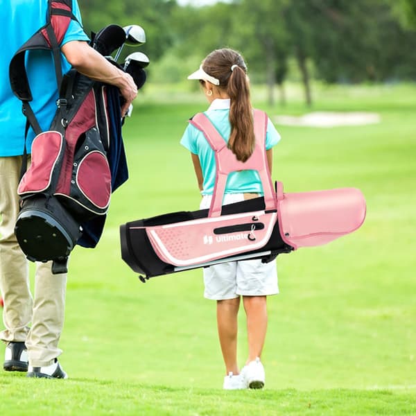 Golfklub sæt til børn, 8,5"x5,5", Pink