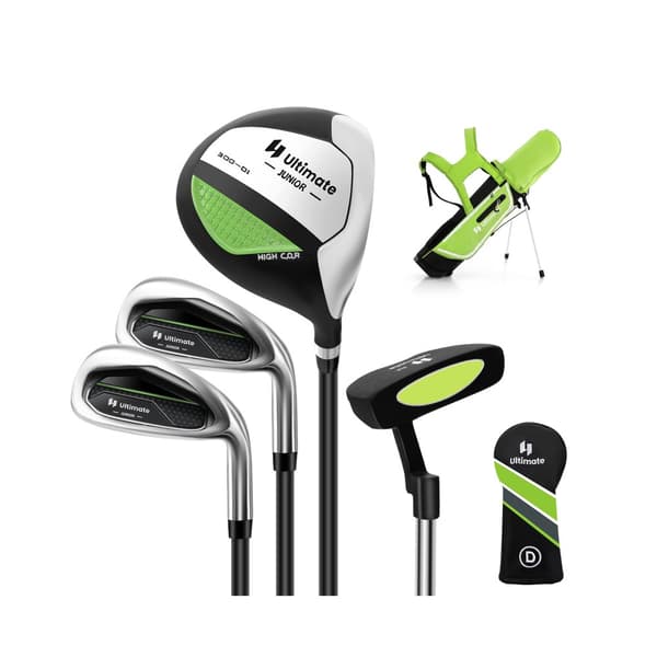 Golfkølle sæt, Junior Komplet, Grøn