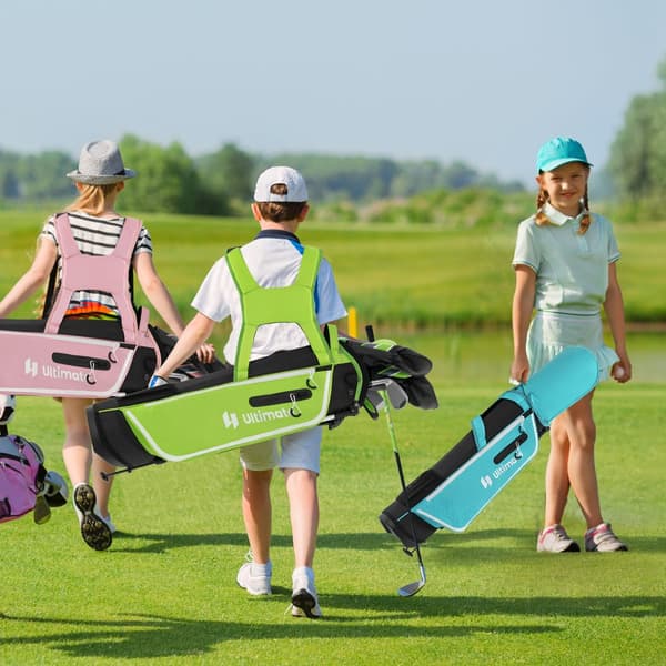 Golfkølle sæt, 8,5x5,5 tommer, Grøn