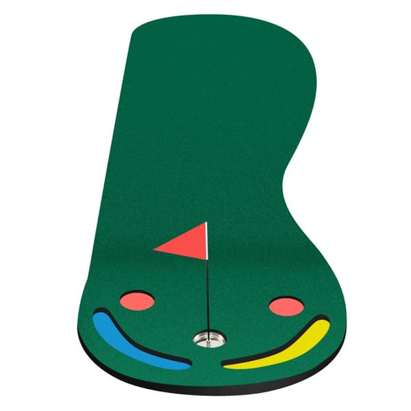Golf putting green sæt, 9,8x3 ft, grøn