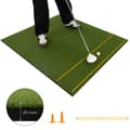 Miniatyrbillede 1 af 6: Golftræningsmåtte, 5x4 ft, Grøn
