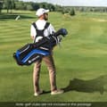 Pikkukuva 3 / 8: Golf Stand Bag, 11x8.5x33 tuumaa, Sininen