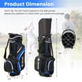 Pikkukuva 4 / 8: Golf Stand Bag, 11x8.5x33 tuumaa, Sininen