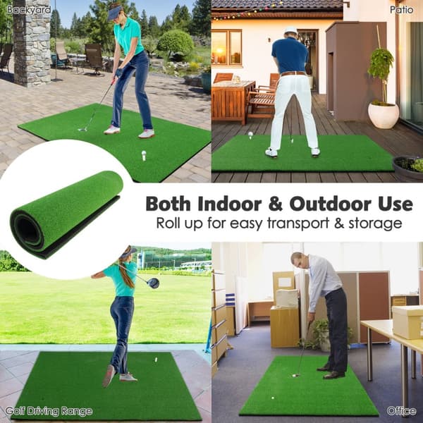 Golf Lyöntimatto, 1.5x1 m, Vihreä