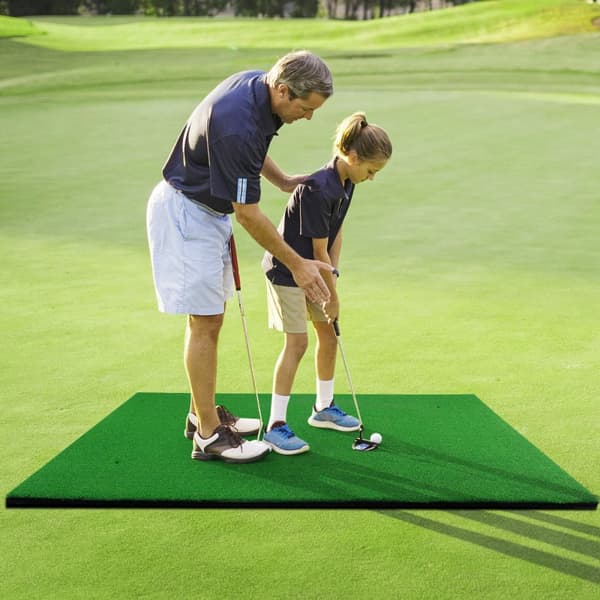 Golf Lyöntimatto, 1.5x1 m, Vihreä