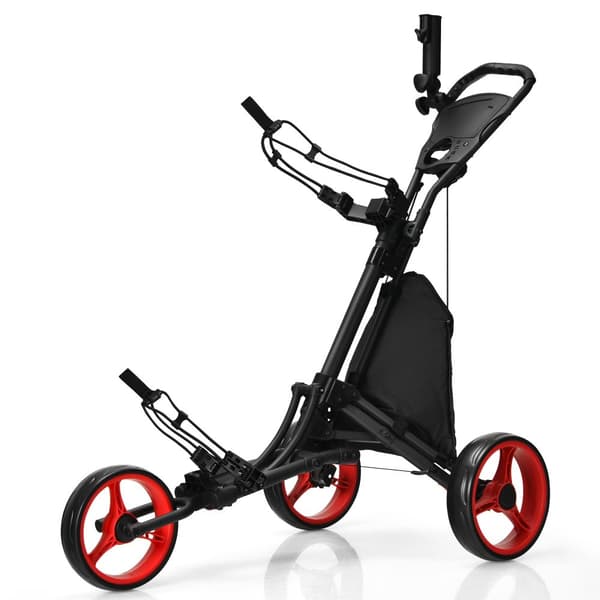 Golf Trillebør, 47,5x27,5x39-45 tommer, Rød