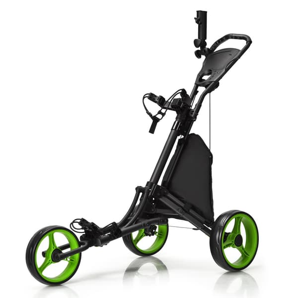 Golf Trillebør, 47,5x27,5x39-45 tommer, Grøn