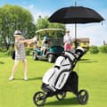 Miniatyrbillede 7 af 8: Golfvogn, 47,5x27,5x39-45 tommer, Grå