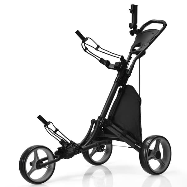 Golfvogn, 47,5x27,5x39-45 tommer, Grå