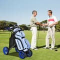 Miniatyrbillede 2 af 8: Golf Push Cart, 110,5x100,5x64,8 cm, Blå