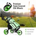 Miniatyrbillede 3 af 8: Golf Push Cart, 130x75x99-116 cm, Grøn