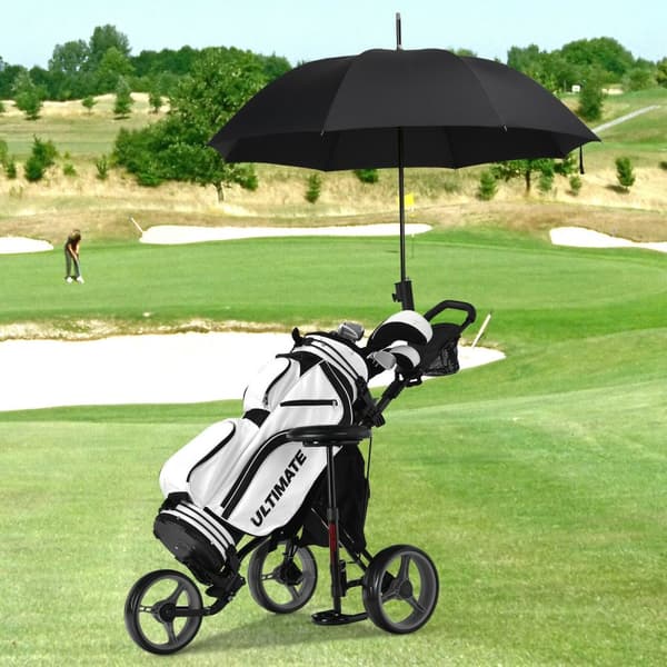 Golf Klapvogn, 51x29.5x39-45.5 tommer, Grå